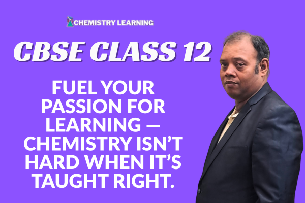 An expert chemistry tutor for class 12 guiding students for JEE and NEET.